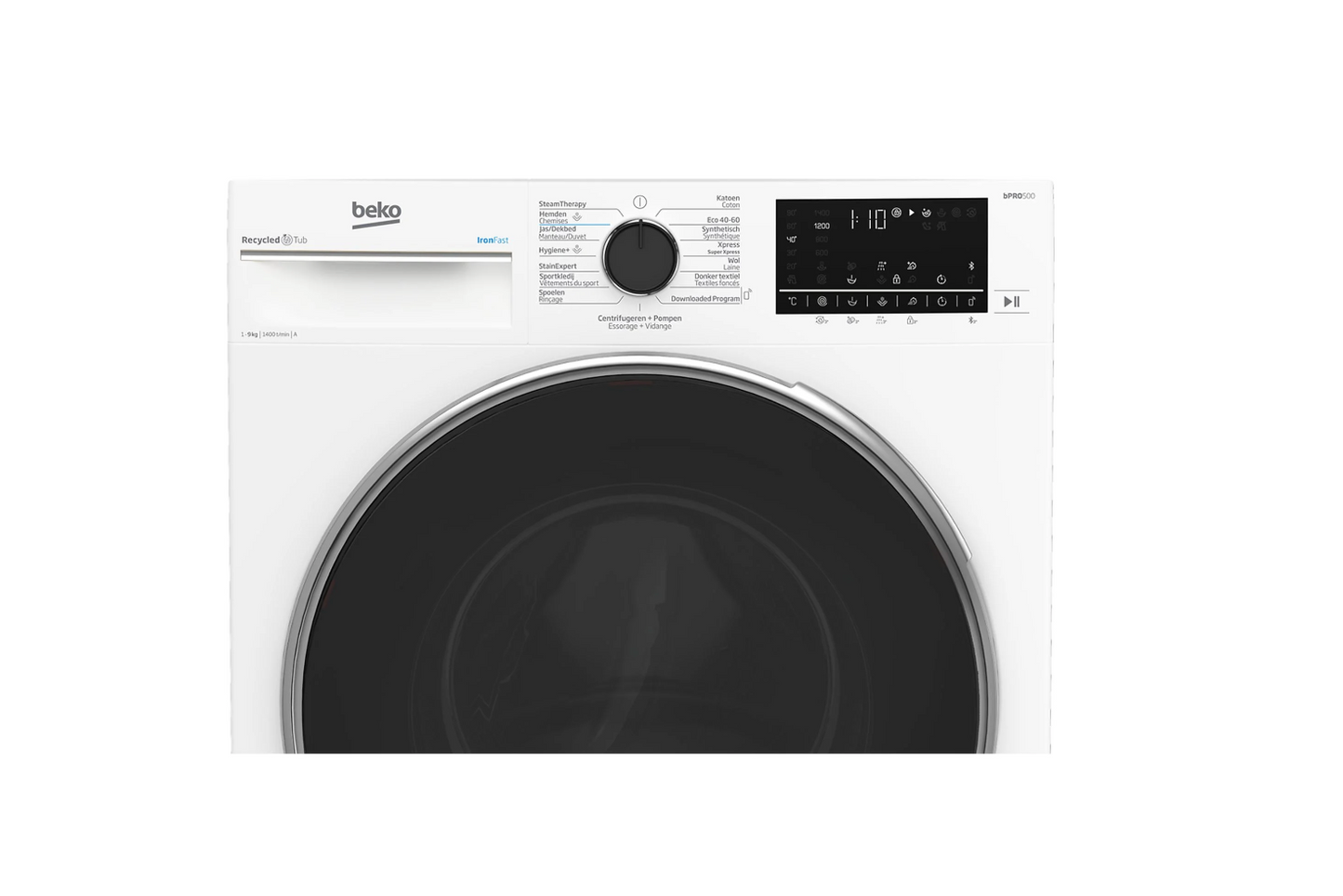 B5WT5941082W Lave-linge 9 Kg - A - Aquatech Beko